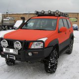 Toyota Land Cruiser 120 orange-black - TLC Prado 120